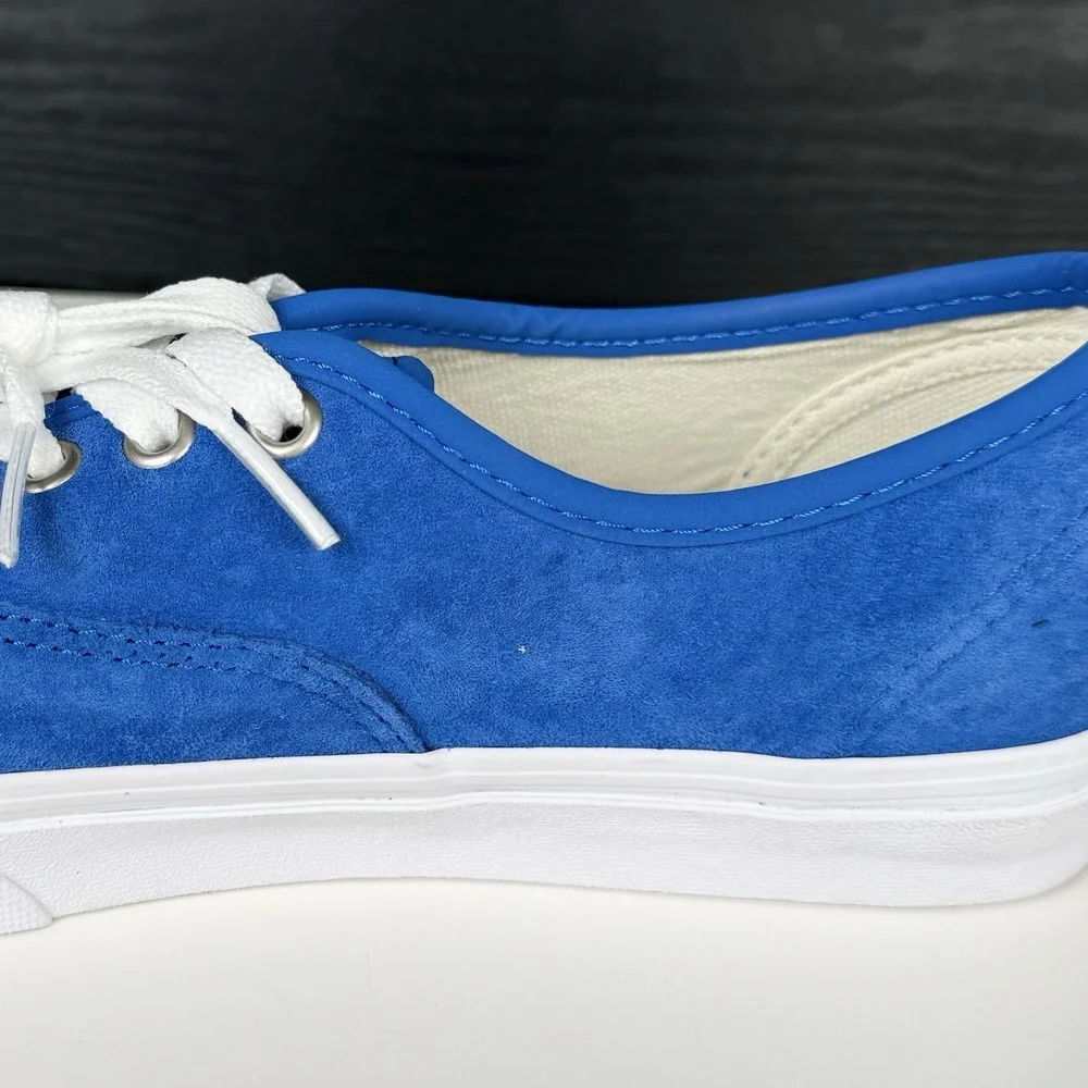 Vans Suede Blue 721356 Scotchgard 3M Size Men 5.5 / Woman 7 - NEW